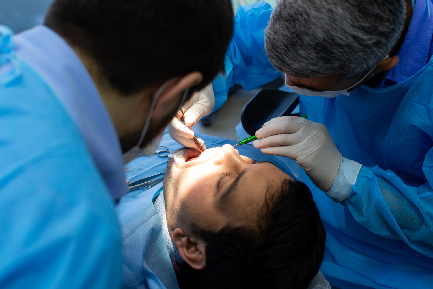 zabieg dentystyczny